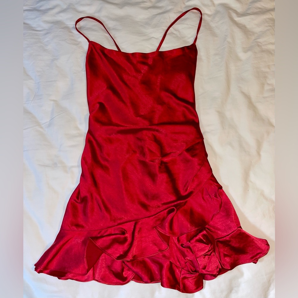 Angel Biba Red Romper/Dress